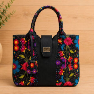 Bolso artesanal negro