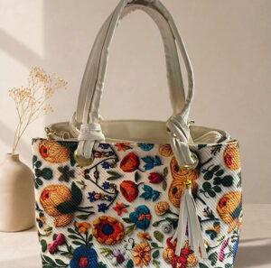 Bolso de mano artesanal